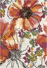 Рельефный ковер с цветами Бельгийский из вискозы GENOVA 38182 6161 61 Цветы