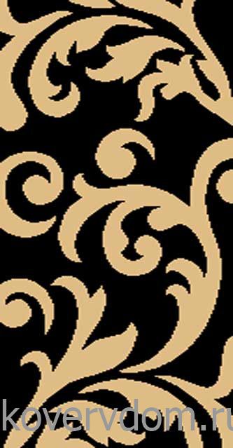 Ковер COMFORT SHAGGY 2 s129 BLACK-BEIGE