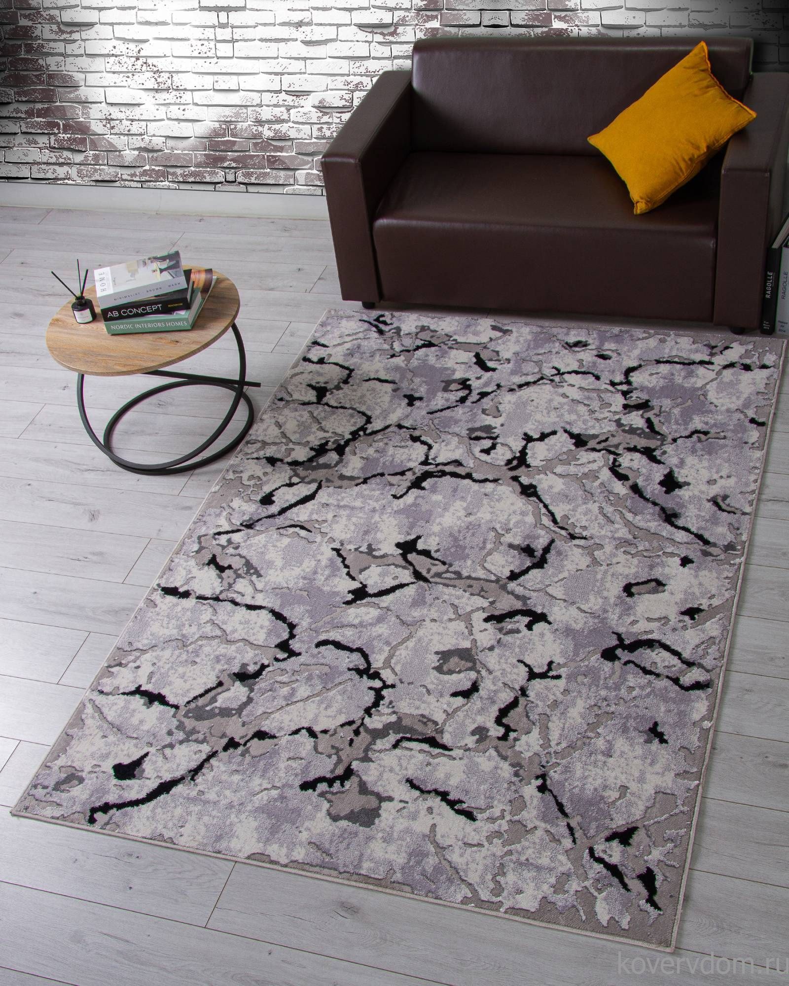 Ковер PALERMO F289 DARK GRAY Ковер PALERMO F289 DARK GRAY