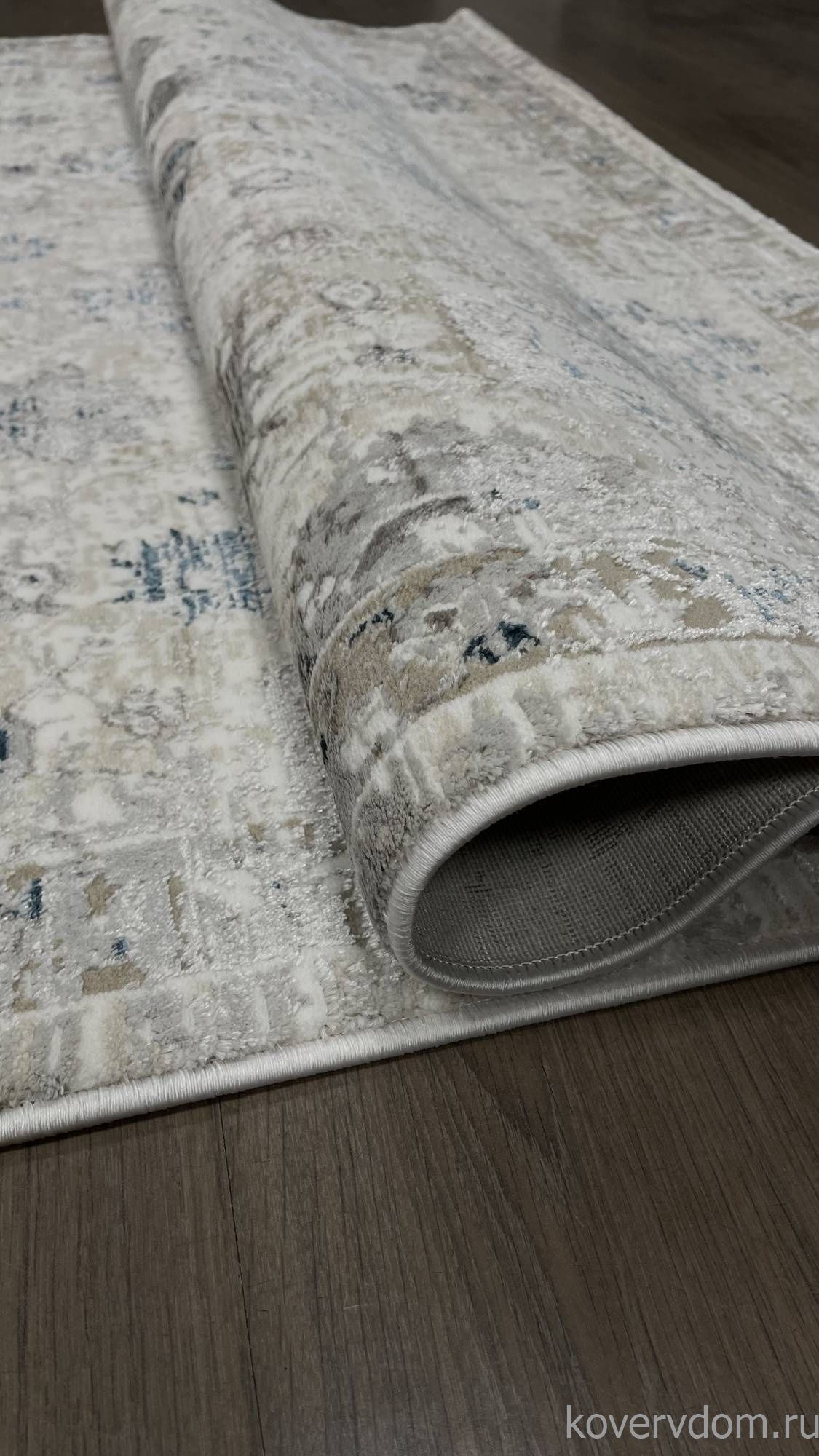 Ковер LILY 9312A S.WHITE / P.BLUE