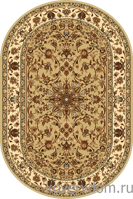 Ковер  STANDARD Samir beige ОВАЛ 