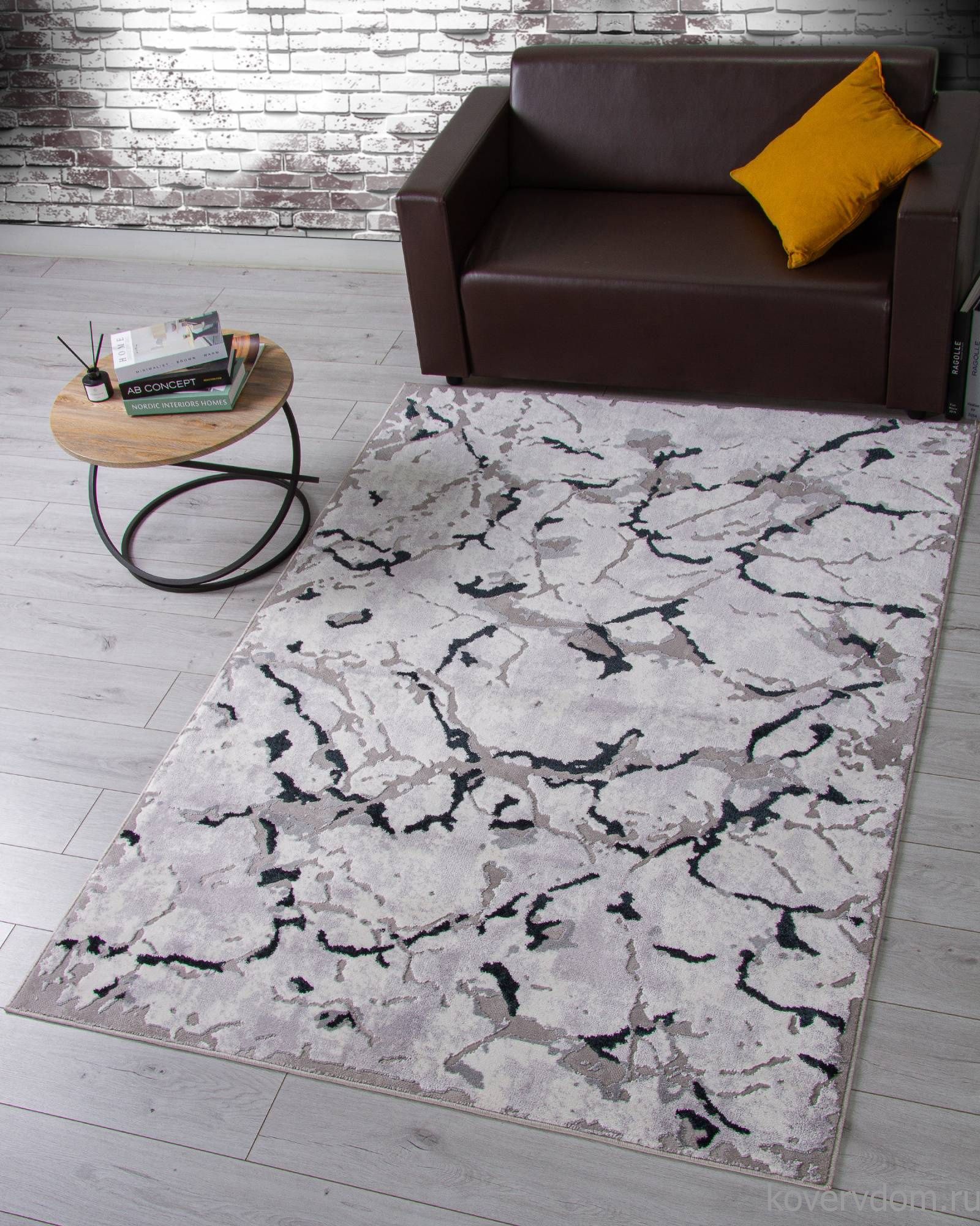 Ковер PALERMO F289 DARK GRAY Ковер PALERMO F289 DARK GRAY