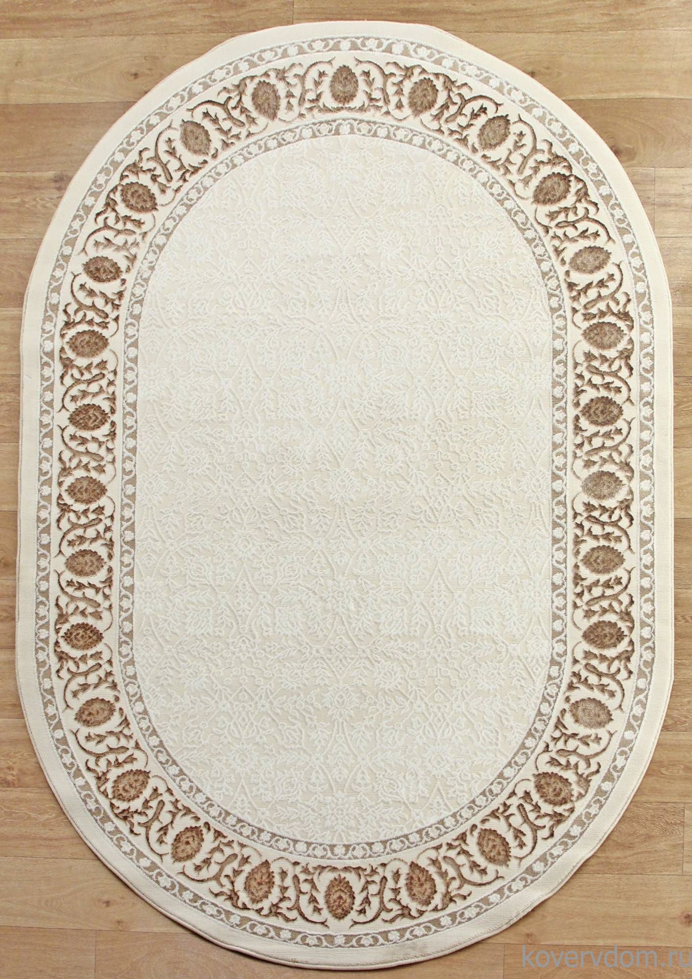 Ковер Pacha 07821B POLY.C.KREM / POLY.C Овал Ковер Pacha 07821B POLY.C.KREM / POLY.C Овал