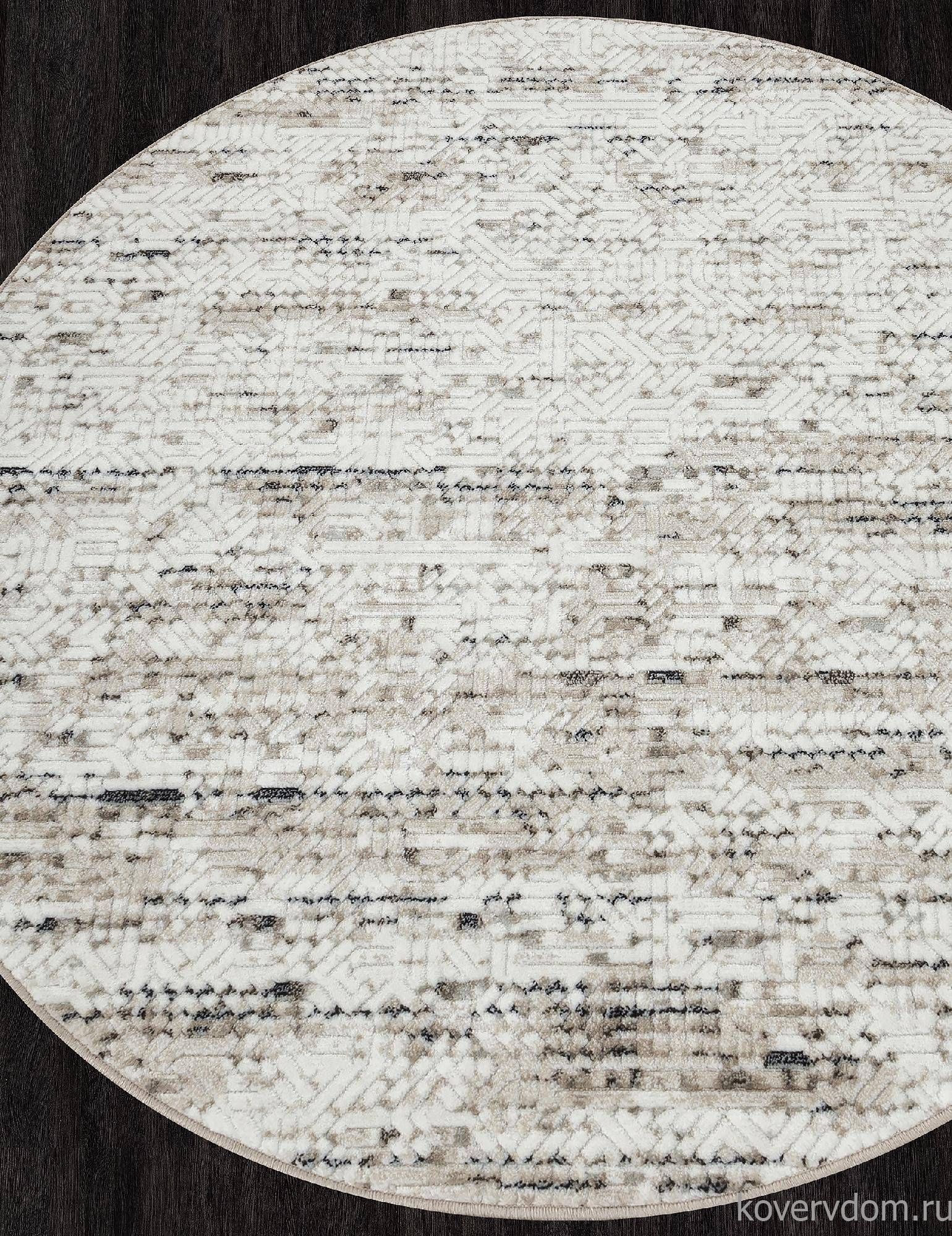 Ковер MAKSIMUS L042 BEIGE Круг Ковер MAKSIMUS L042 BEIGE Круг