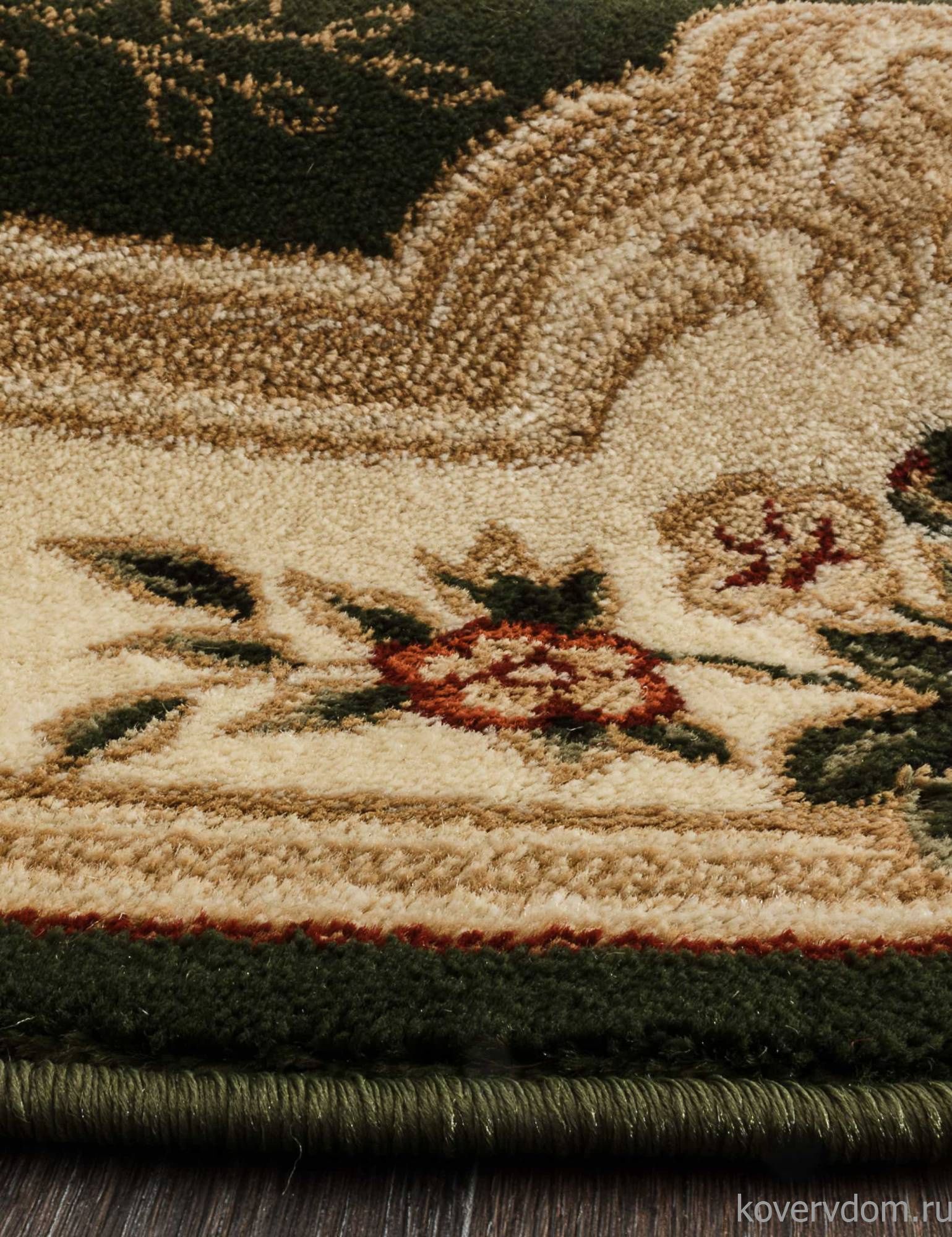 Ковер VALENCIA 2 D317 GREEN Овал