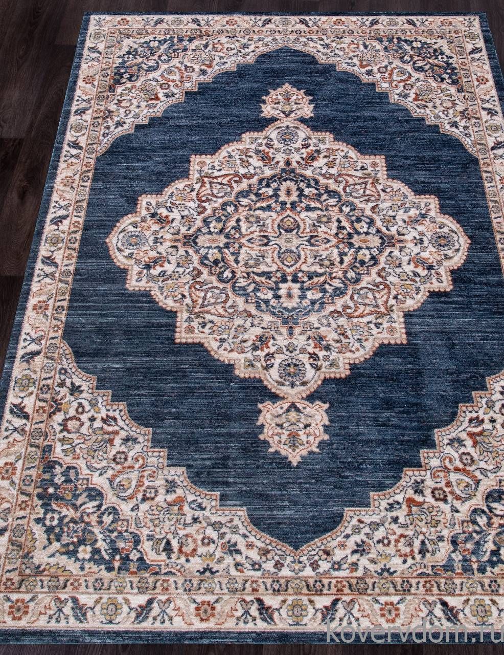 Ковер ZEUS 0B2090 D.BLUE / IVORY