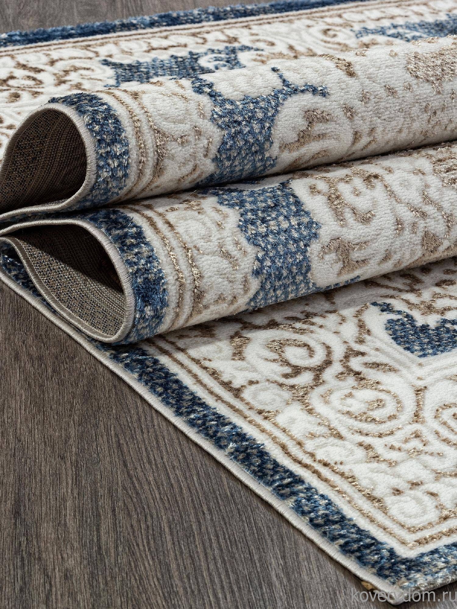 Ковер ANTEP-A O1701 630 CREAM / BLUE