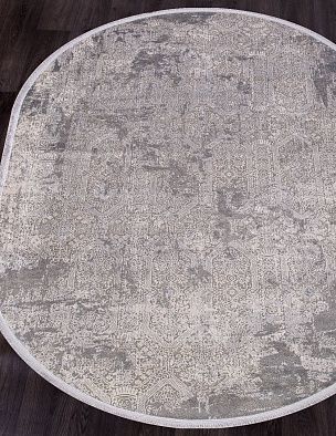 Ковер BIBLOS 9300 GREY / GREY Овал
