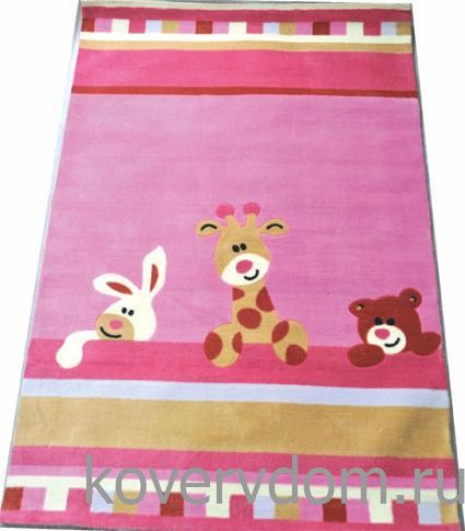 Ковер  детский AMIGO Розовый 