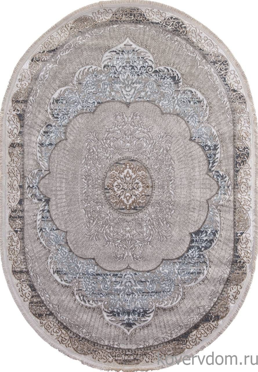 Ковер RODOS 7430A CREAM / CREAM Овал Ковер RODOS 7430A CREAM / CREAM Овал