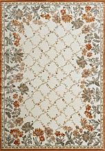 Рельефный ковер из шелка из вискозы GENOVA 38262 6282 60 Цветы