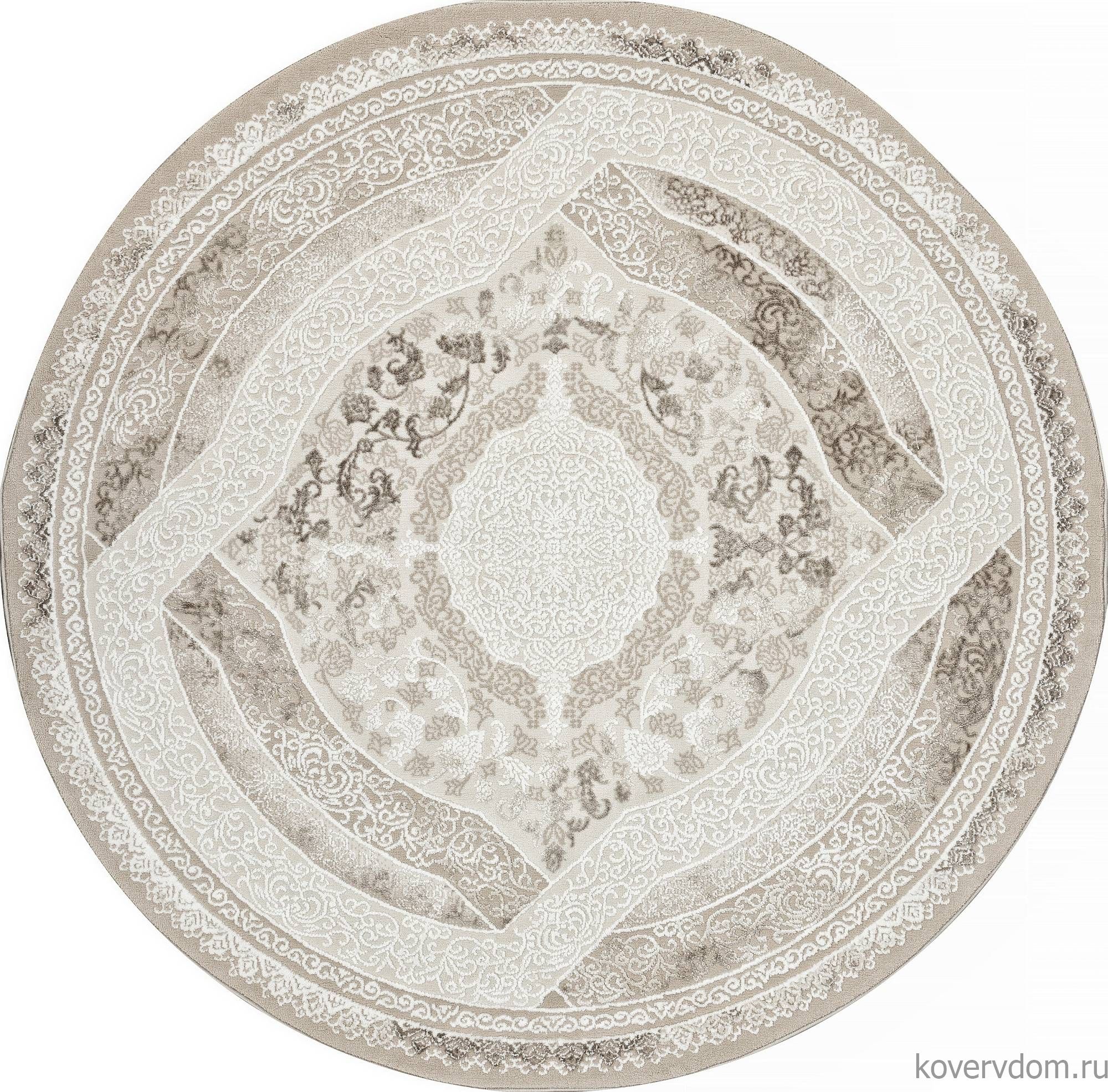 Ковер ARMINA 04089A BROWN / BROWN Круг Ковер ARMINA 04089A BROWN / BROWN Круг