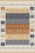 Ковер терракотовый ZUMMA F595 ORANGE