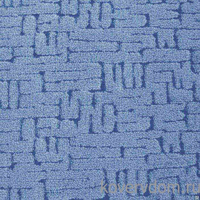 Однотонный ковер-палас Andes 514 синий 