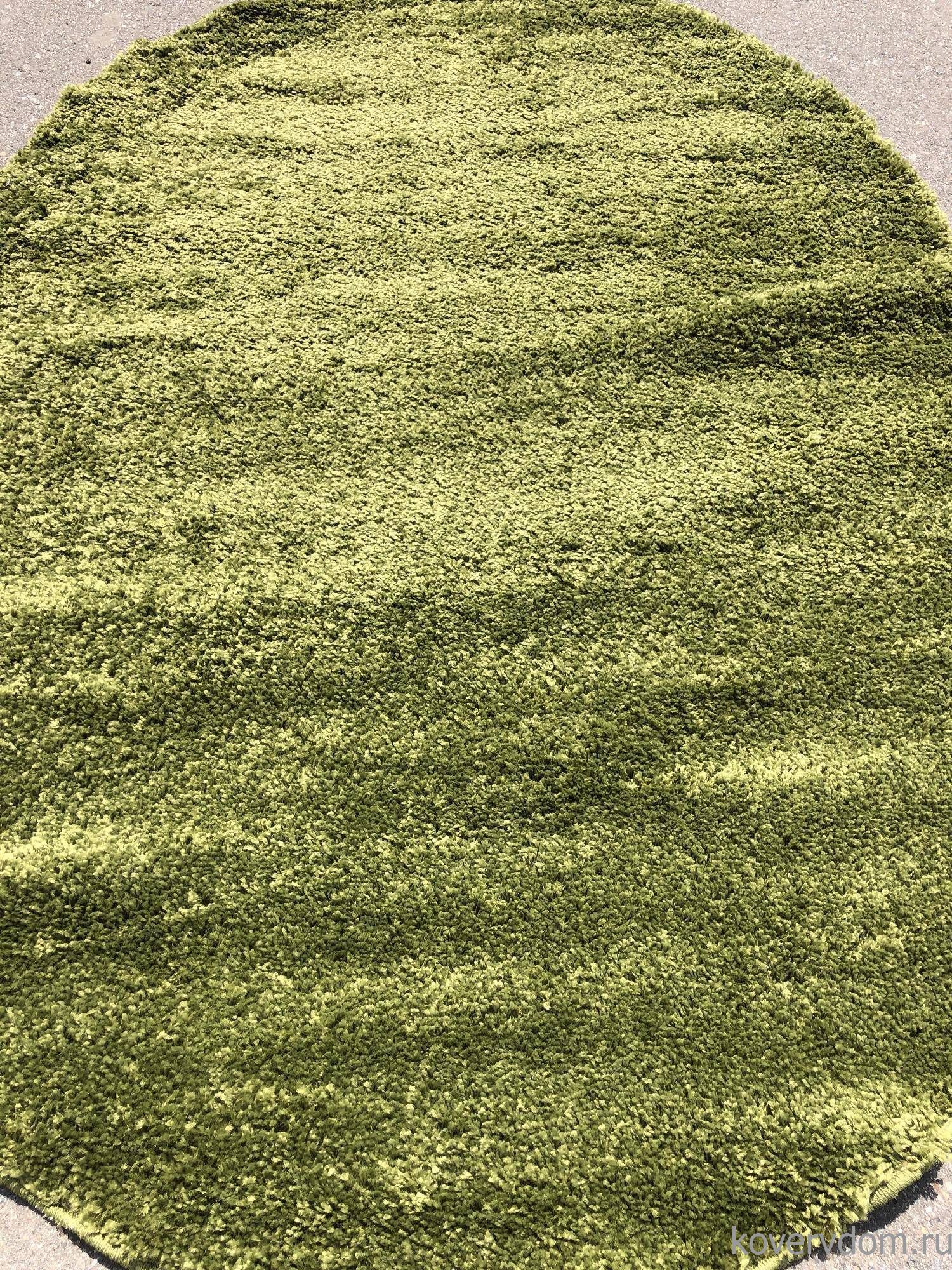 Ковер COMFORT SHAGGY 2 s600 GREEN 2 Овал Ковер COMFORT SHAGGY 2 s600 GREEN 2 Овал