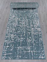 Пушистый круглый ковровая Дорожка KAIR S136 BLUE