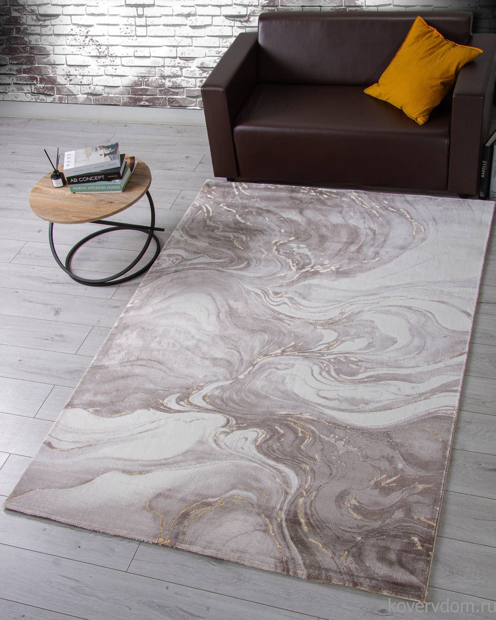 Ковер NENSI GL196A BROWN / BROWN