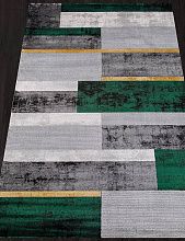 Ковер из Турции зеленый OMEGA 08709Y GREEN / GREEN