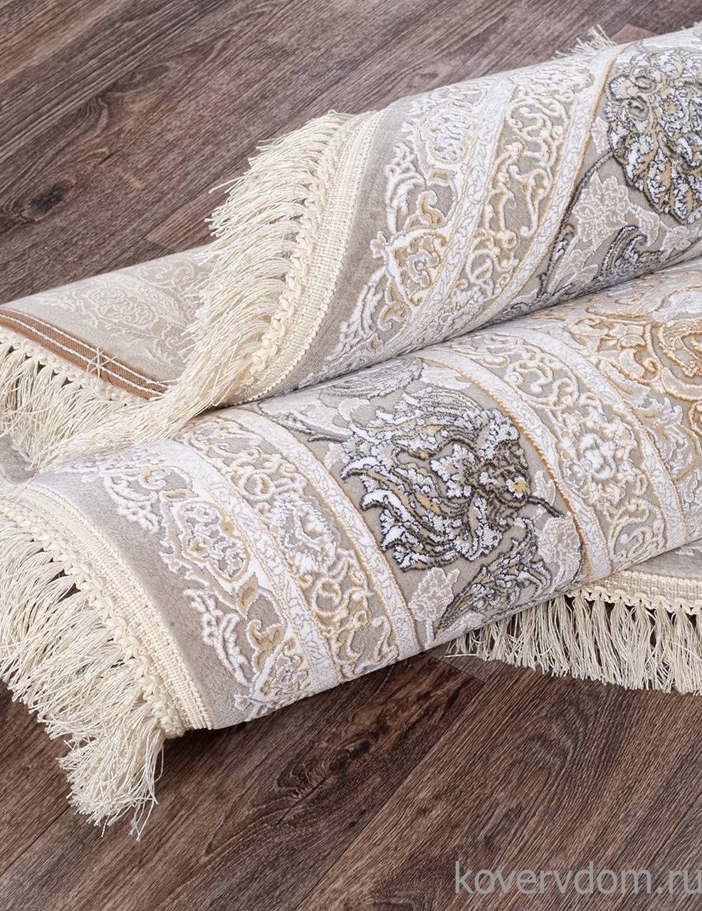 Ковер FARSI 1200 G142 LIGHT CREAM Круг Ковер FARSI 1200 G142 LIGHT CREAM Круг