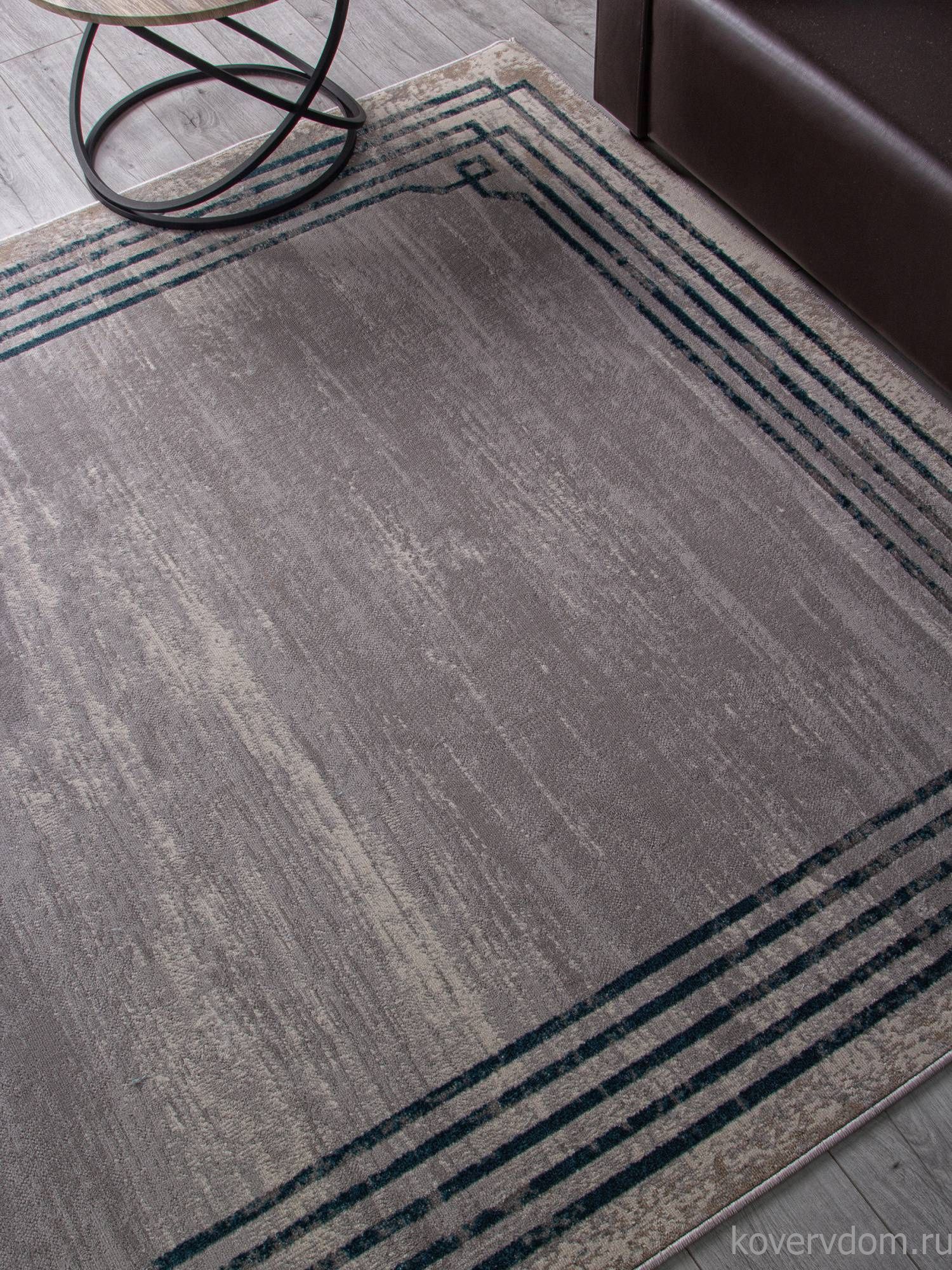 Ковер LIMAN F514 GRAY-BLUE