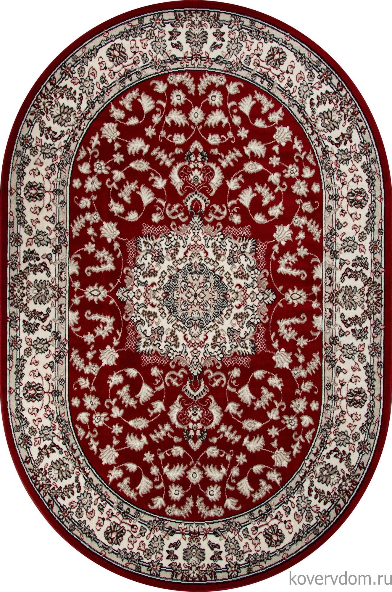 Ковер GAVANA D412 RED Овал Ковер GAVANA D412 RED Овал