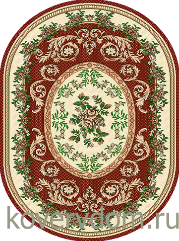 Ковер Агат 20587-04 ОВАЛ 