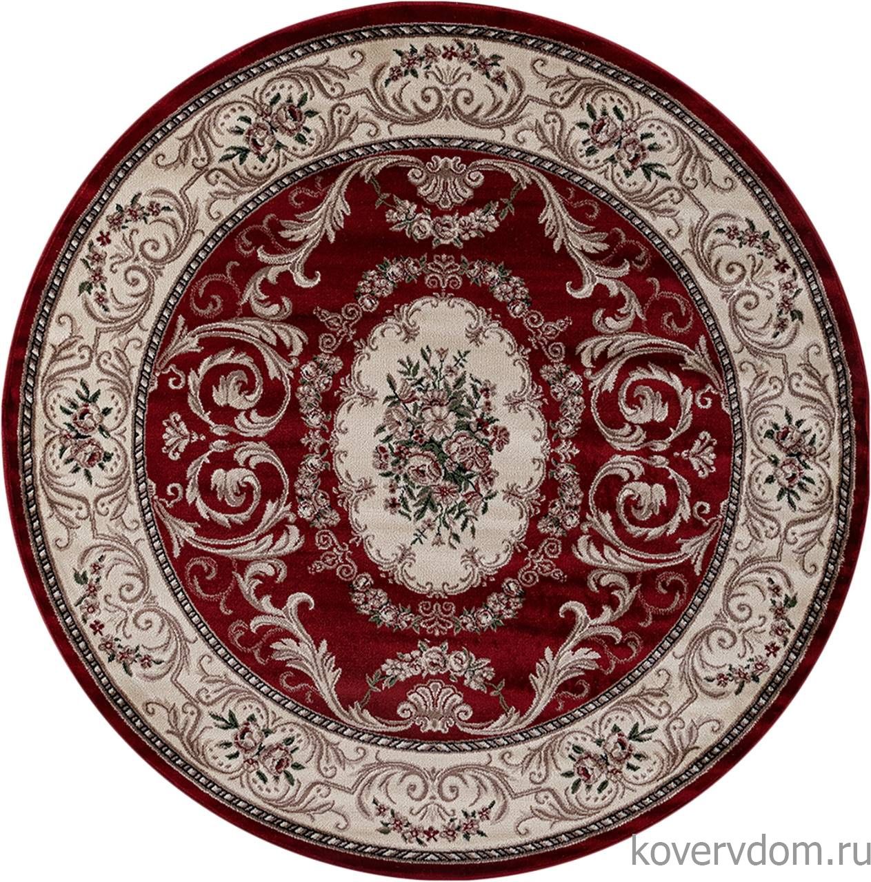 Ковер COLIZEY D066 RED Круг