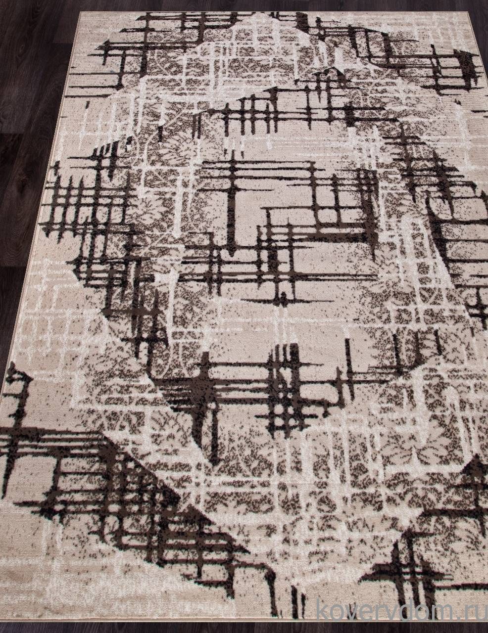 Ковер SIERRA D708 BEIGE-BROWN