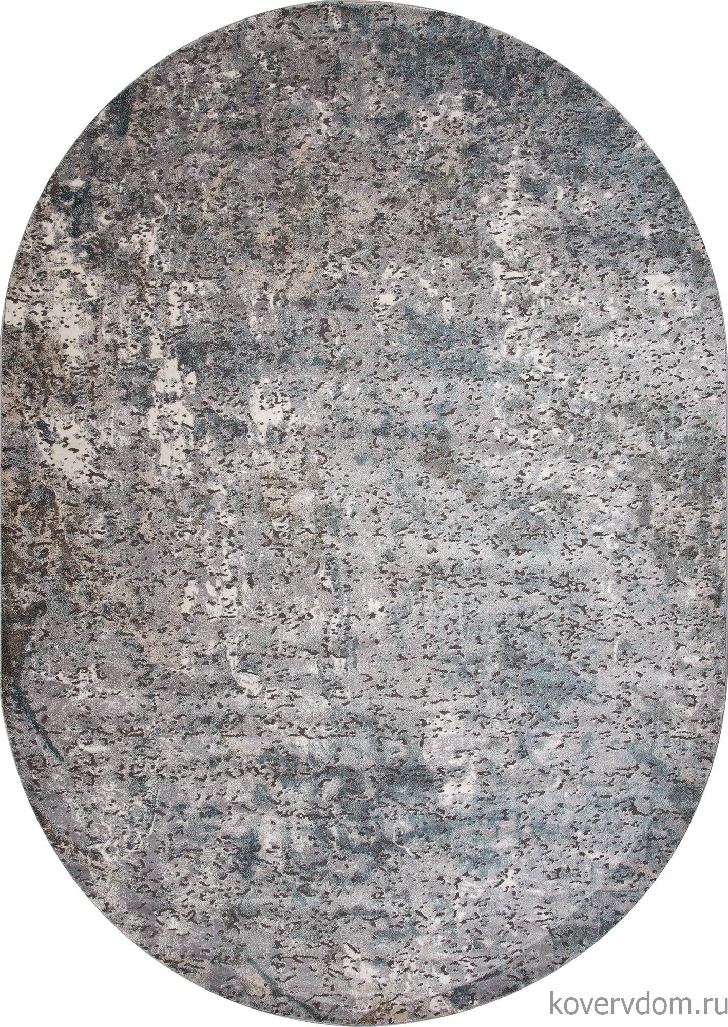 Ковер SERENITY D873 GRAY 4 Овал