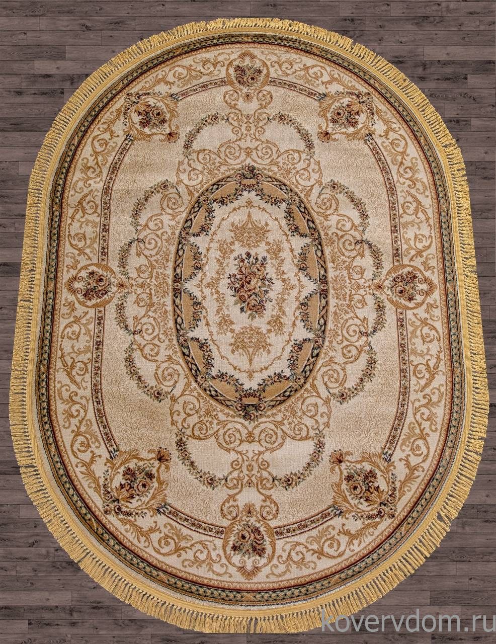 Ковер BUHARA D058 CREAM Овал Ковер BUHARA D058 CREAM Овал