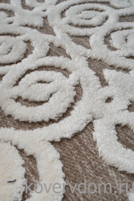 Рельефный ковер из вискозы GENOVA 38036 6565 90 ОВАЛ