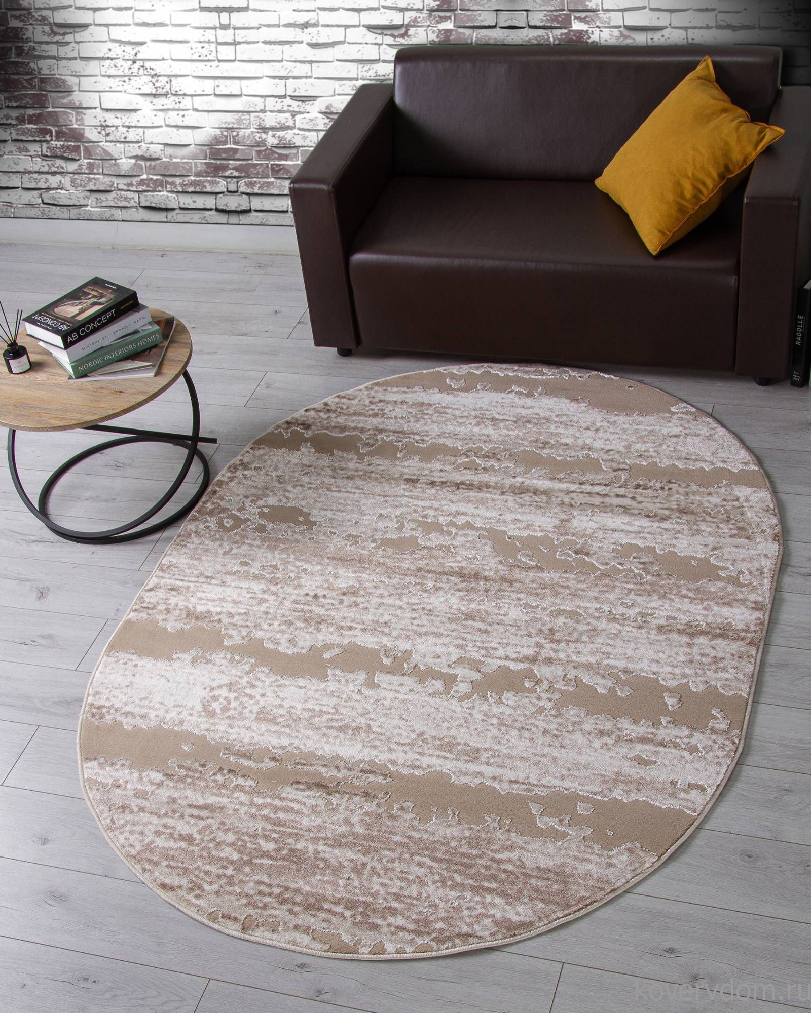 Ковер ALABAMA F173 BEIGE Овал Ковер ALABAMA F173 BEIGE Овал