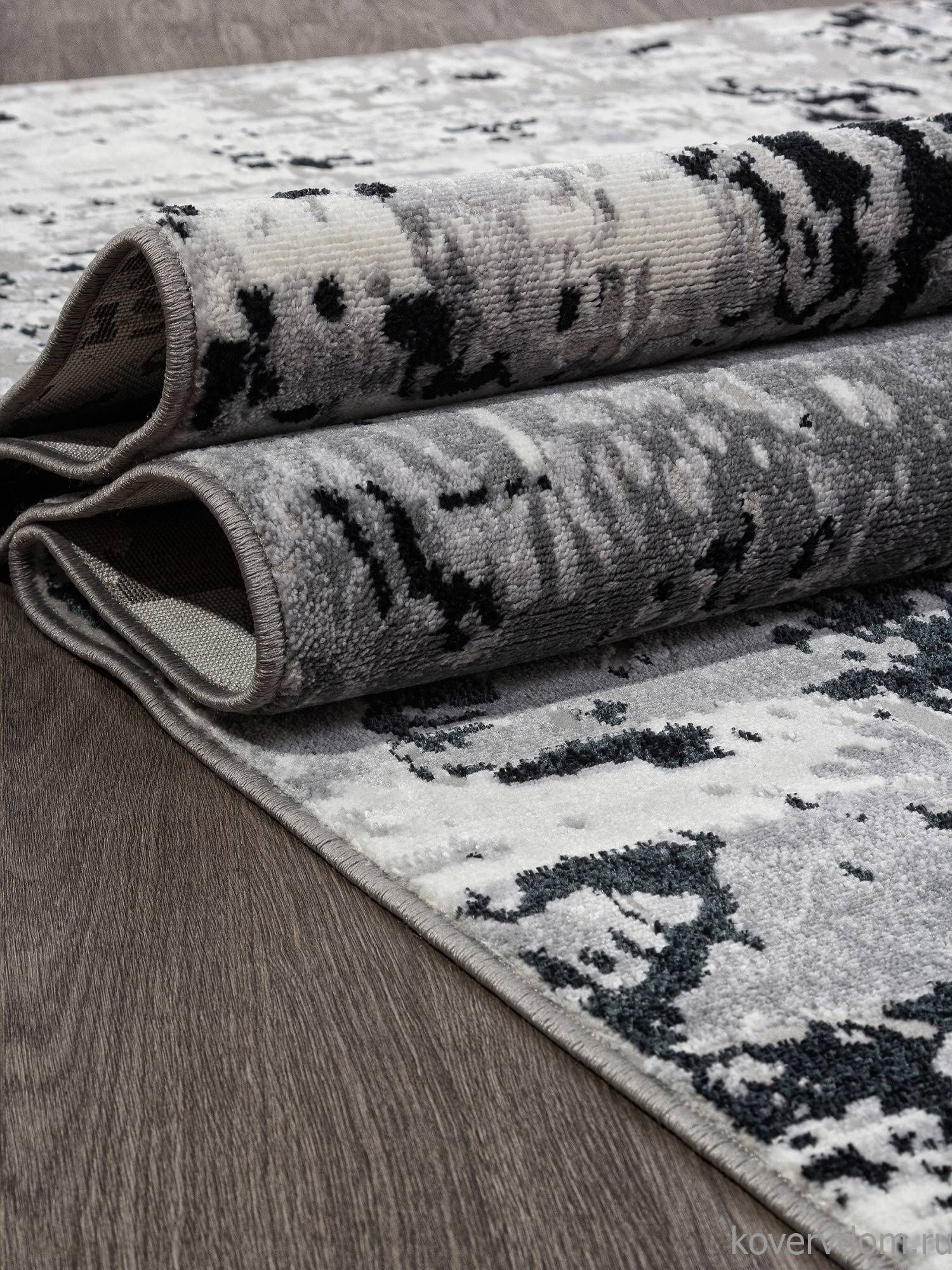 Ковер PALERMO F284 DARK GRAY Ковер PALERMO F284 DARK GRAY