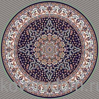 Ковер SHAHREZA d202 NAVY Круг Ковер SHAHREZA d202 NAVY Круг