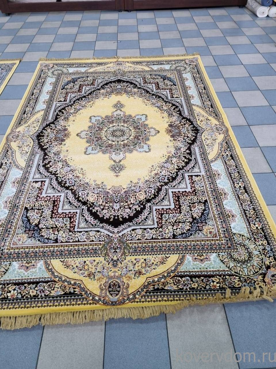 Ковер ARAVIA 6805 YELLOW-NAVY Ковер ARAVIA 6805 YELLOW-NAVY