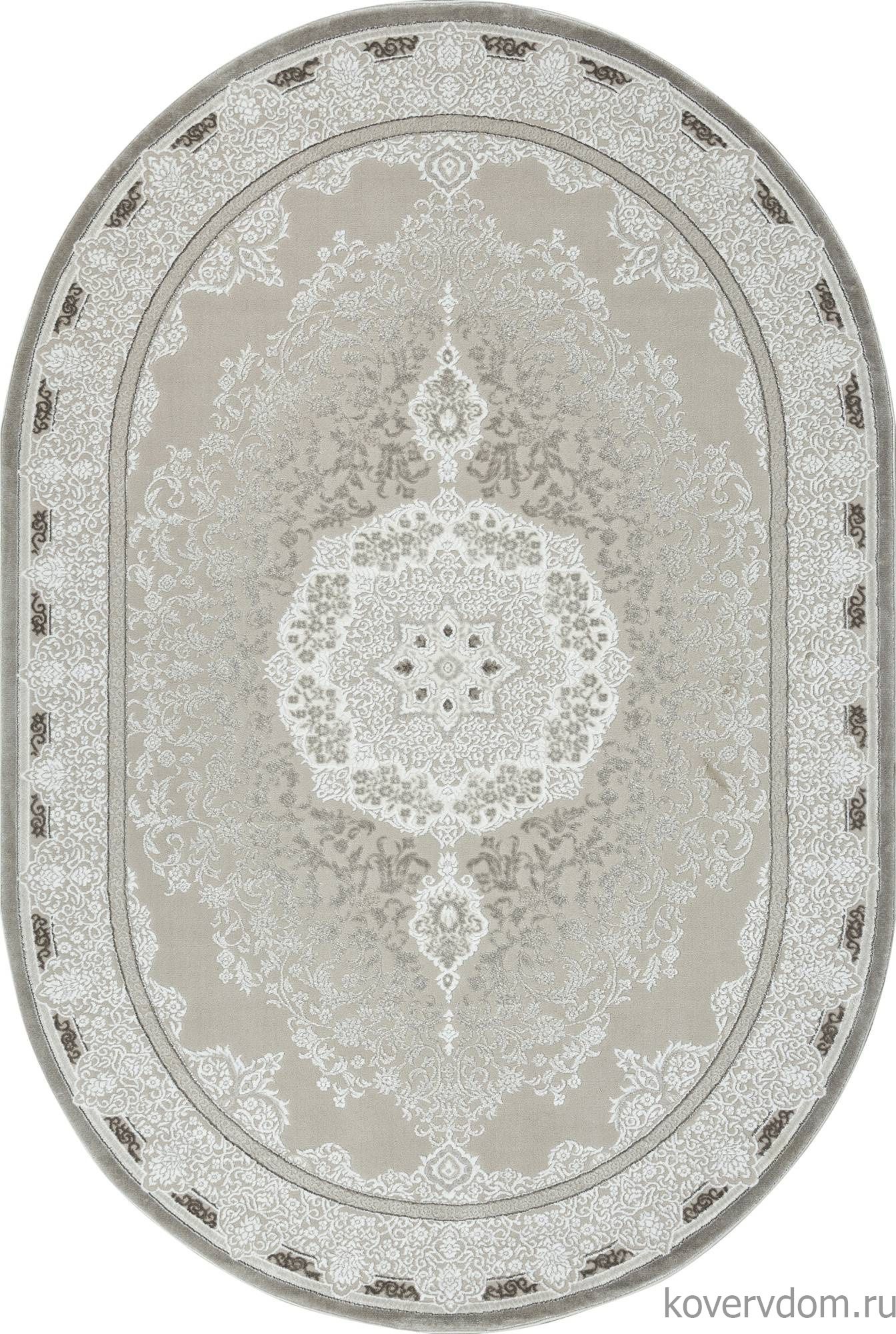 Ковер NENSI GL038A BROWN / BROWN Овал